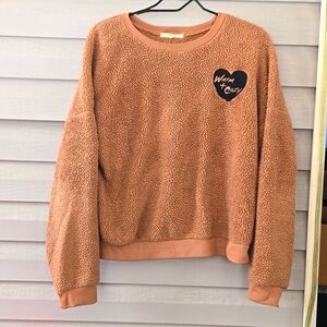 Tan teddy bear sweater